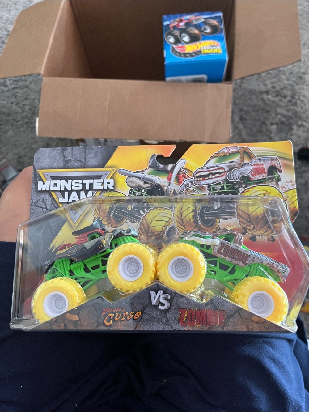 Monster Jam Curse+Zombie Monster Truck Twin-Pack by Monster Jam